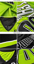 Load image into Gallery viewer, Custom Reversible Basketball Uniforms Green/Black